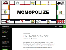 Tablet Screenshot of momopolize.com
